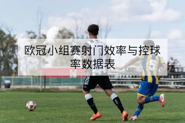 欧冠小组赛射门效率与控球率数据表